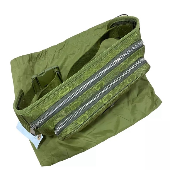 GUCCI off the grid LIMITED EDITION large waist bag sage green - Picture 3 of 7